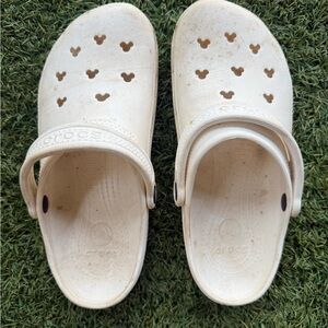 DISNEY CROCS adults White Clogs